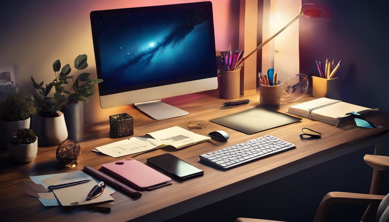 Een gepersonaliseerde pennenhouder en bureaubeheerder als geschenk voor de werkgever. Een gepersonaliseerde pennenhouder en bureaubeheerder als geschenk voor de werkgever.